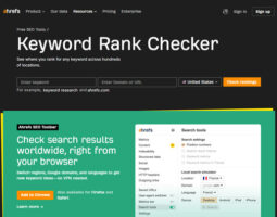 Keyword Rank Checker