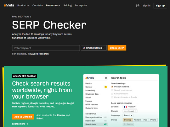 SERP Checker