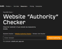 Website Authority Checker