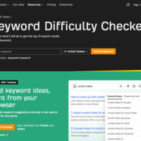Keyword Difficulty Checker