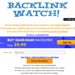 Backlink Watch