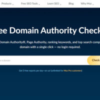 Domain Authority Checker