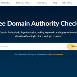 Domain Authority Checker