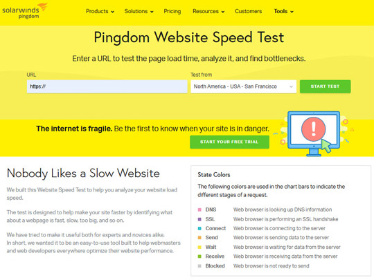Website Speed Test