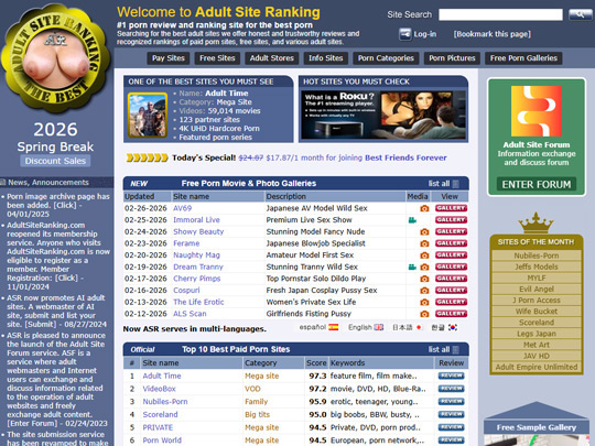 AdultSiteRanking