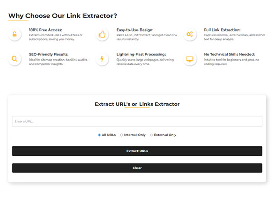 Link Extractor Tool